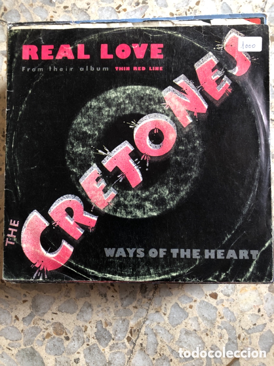 Discos de vinilo: SGL THE CRETONES REAL LOVE 1980 USA