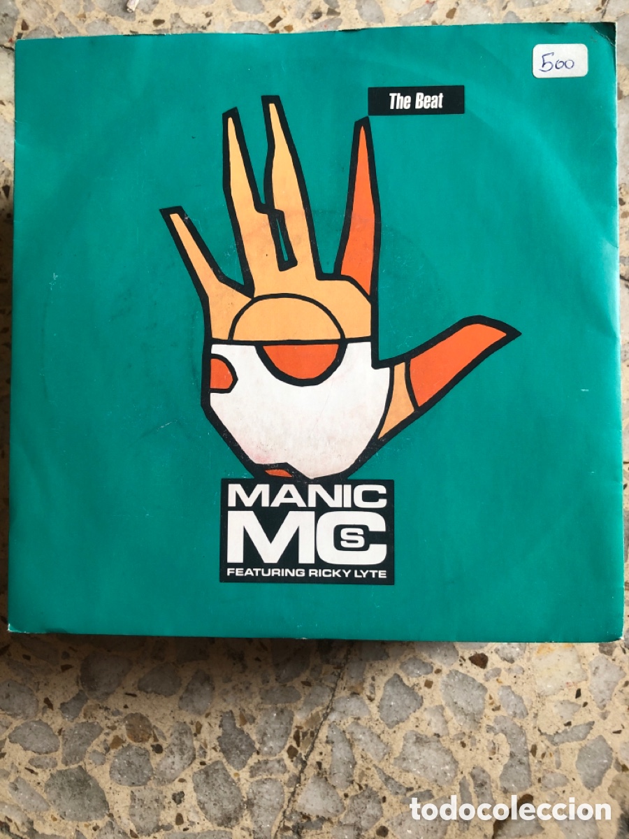 Discos de vinilo: SGL MANIC MC&acute;S THE BEAT 1990UK