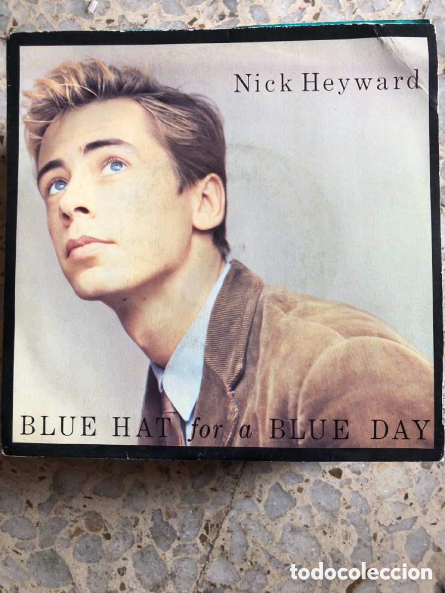 Discos de vinilo: SGL NICK HEYWARD BLUE HART FOR A BLUE DAY 1983 UK