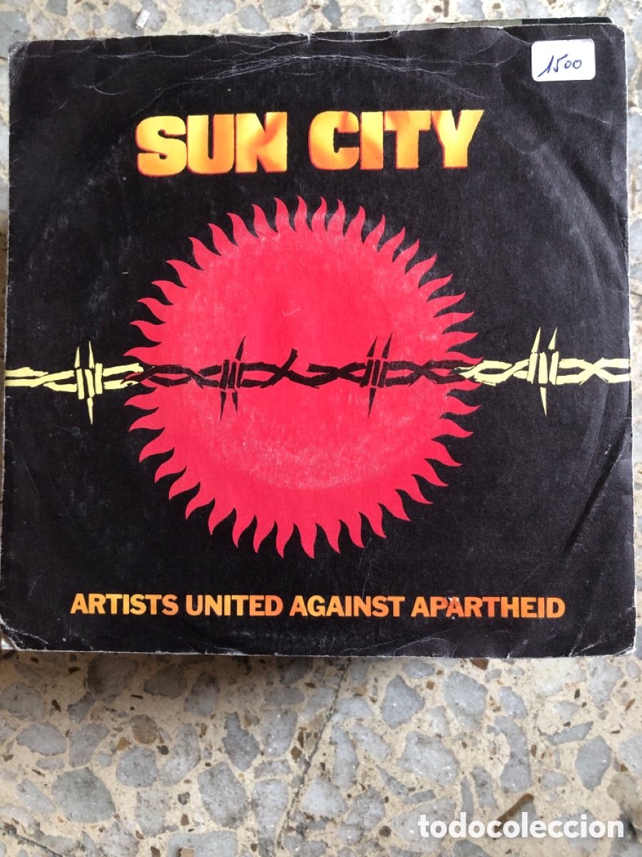 Discos de vinilo: SGL ARTIST UNITED AGAINST APARTHEID SUN CITY 1985 USA