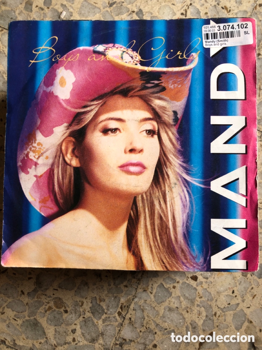 Discos de vinilo: SGL MANDY BOYS AND GIRLS 1988