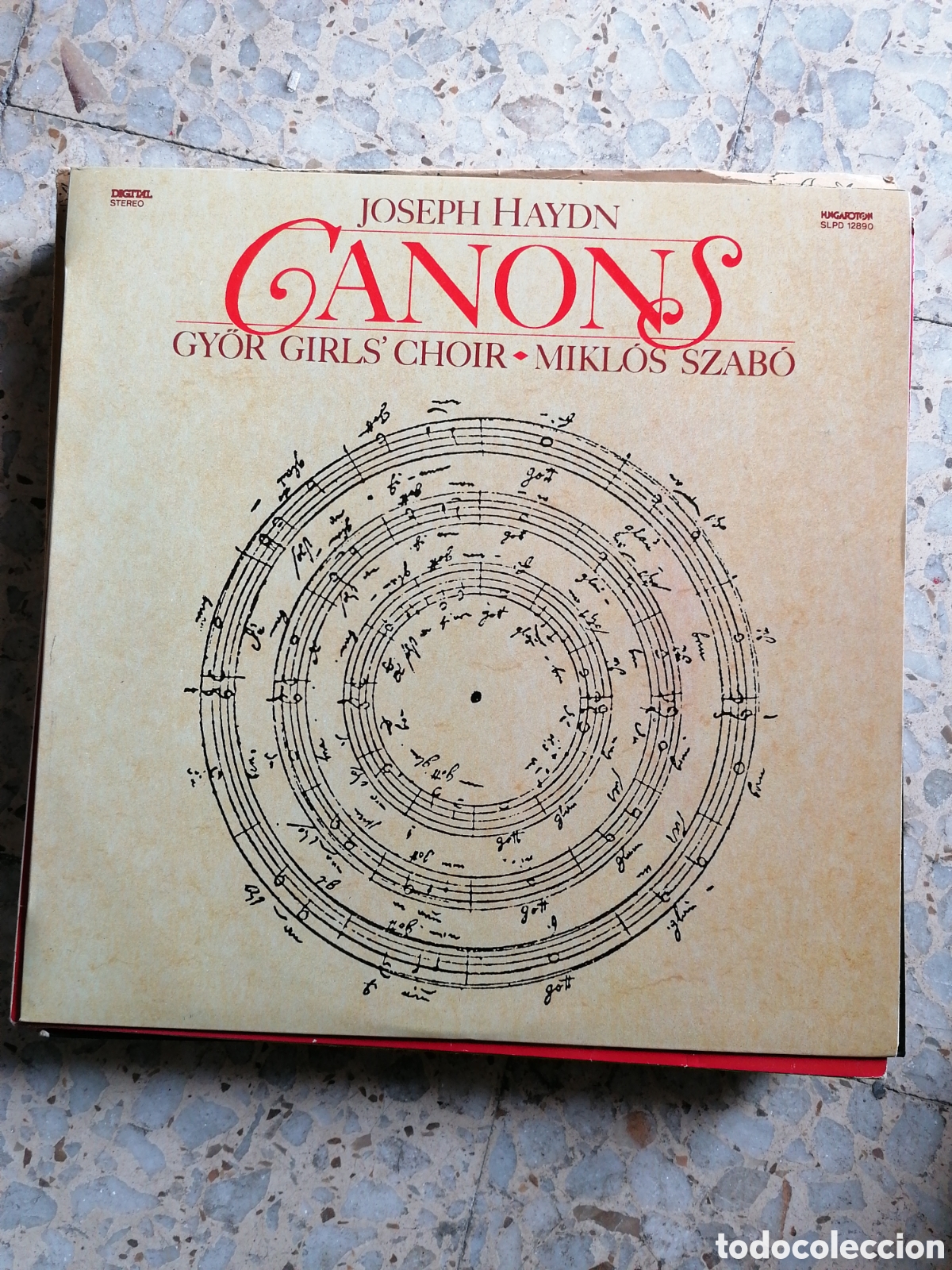 Vinyl records: LP JOSEPH HAYDN CANONS MIKLOS SZABO 1987 HUNGARY
