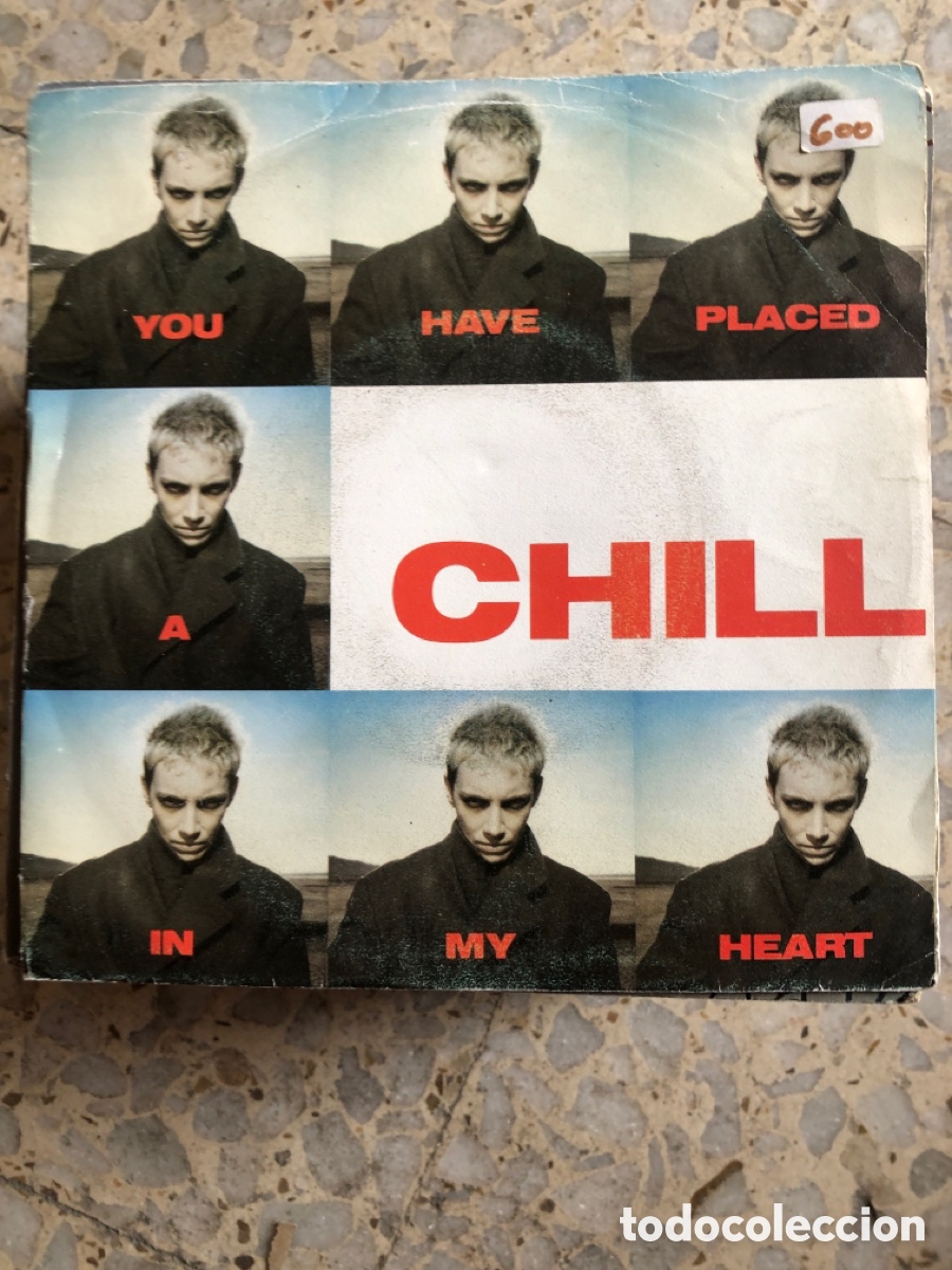 Discos de vinilo: SGL EURYTHMICS YOU HAVE PLACED A CHILL IN MY HEART 1988