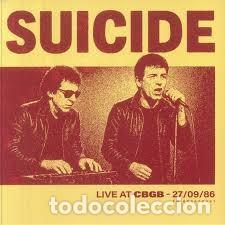 Discos de vinilo: SUICIDE Live At CBGB 27 / 09 / 86 - FM Broadcast LP