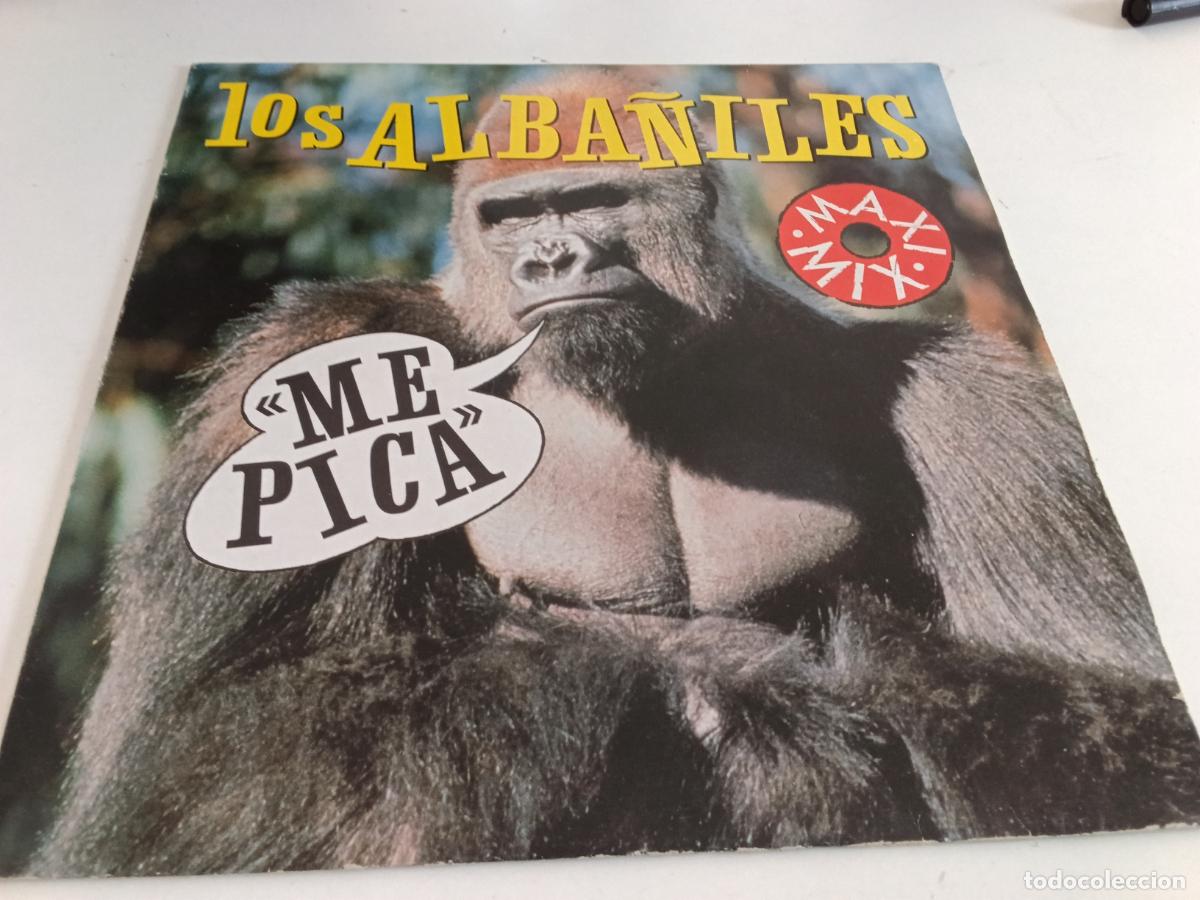 Discos de vinilo: Los alba&ntilde;iles-me poca.maxi