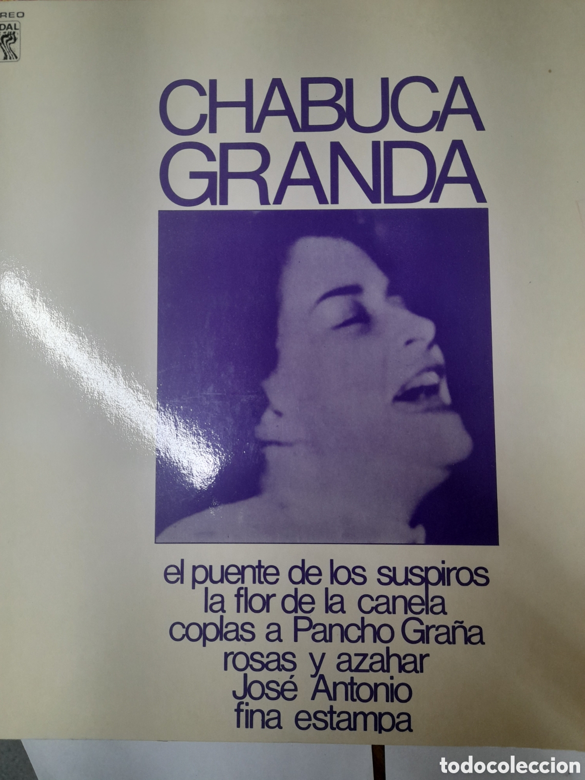Discos de vinilo: CHABUCA GRANDA. La flor de la canela.
