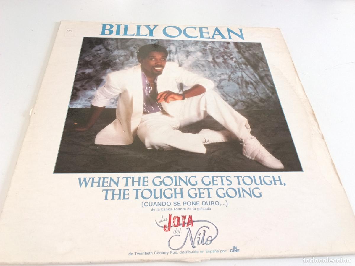 Discos de vinilo: Billy ocean-when the going gets tough,the tough get going.maxi