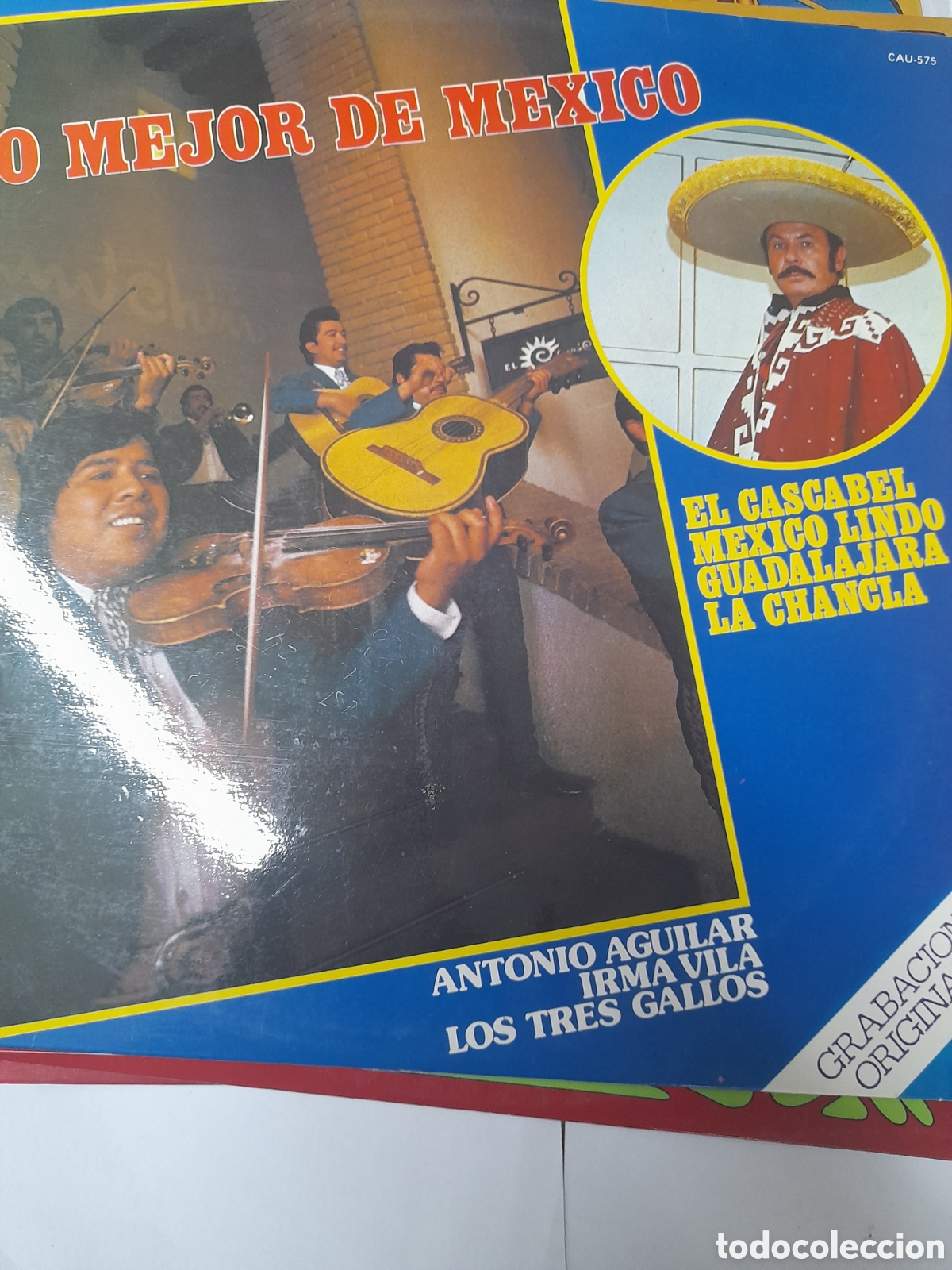 Discos de vinilo: ANTONIO AGUILAR. Lo Mejor de M&Eacute;XICO.