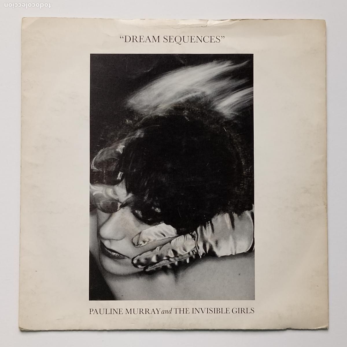 Discos de vinilo: Pauline Murray And The Invisible Girls-Dream Sequences (7'' Illusive 1980) portada: Peter Saville.