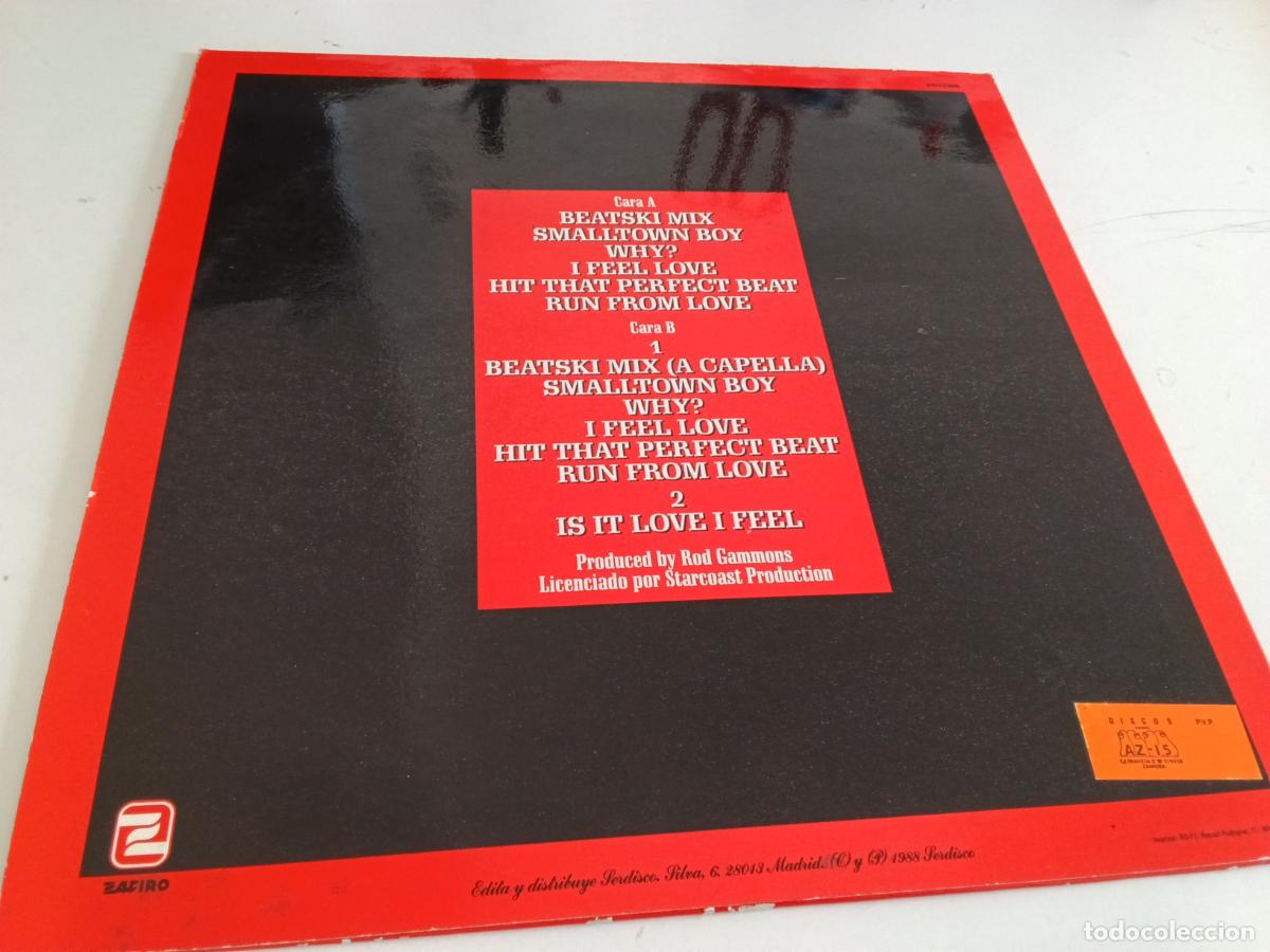Discos de vinilo: The smalltown boys-beatski mix.maxi - Foto 2
