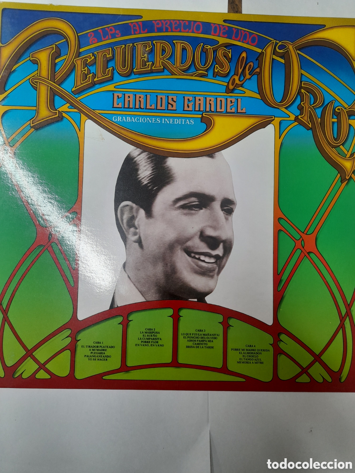 Discos de vinilo: CARLOS GARDEL. Recuerdos de ORO. Doble.