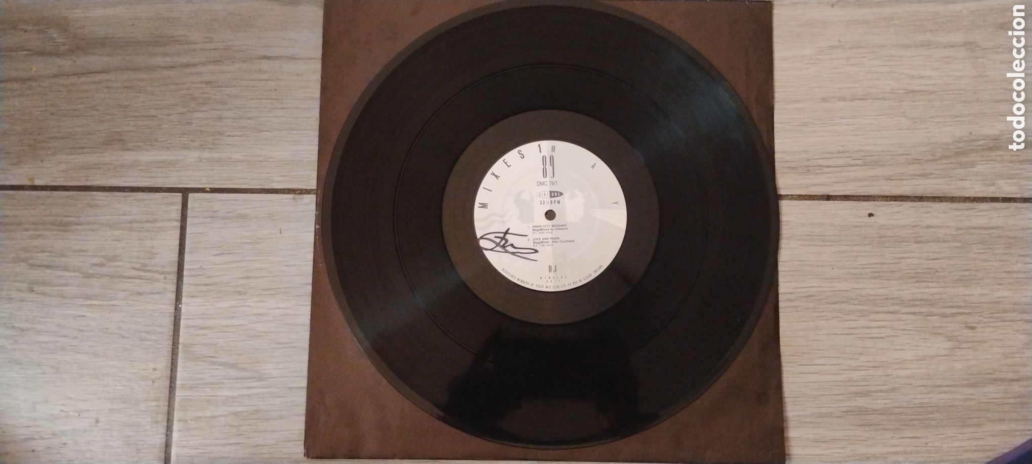 Discos de vinilo: MAY 89 MIXES 1-VARIOUS-LP-DMC/UK-IB - Foto 4