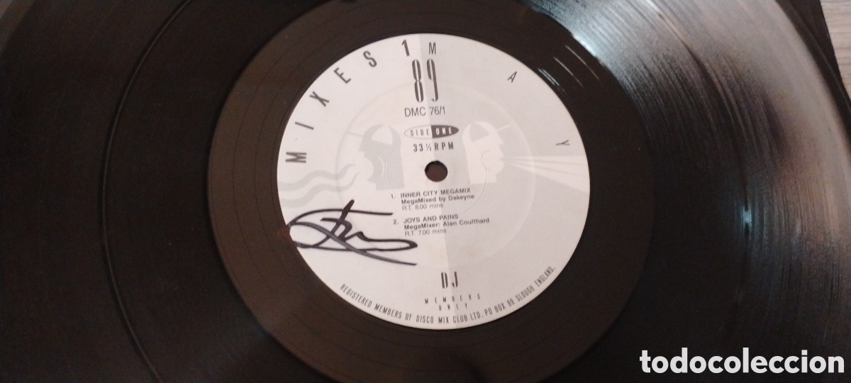 Discos de vinilo: MAY 89 MIXES 1-VARIOUS-LP-DMC/UK-IB - Foto 5