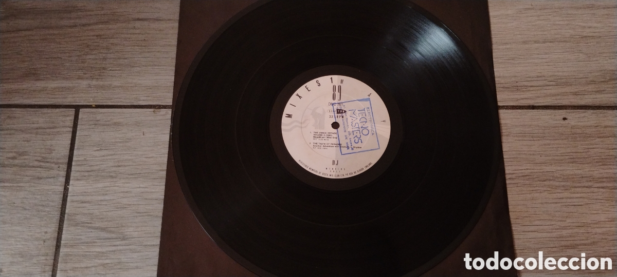 Discos de vinilo: MAY 89 MIXES 1-VARIOUS-LP-DMC/UK-IB - Foto 7