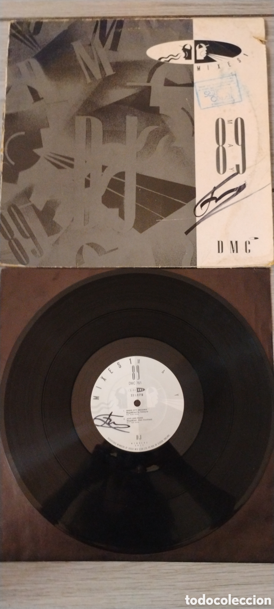 Discos de vinilo: MAY 89 MIXES 1-VARIOUS-LP-DMC/UK-IB - Foto 3