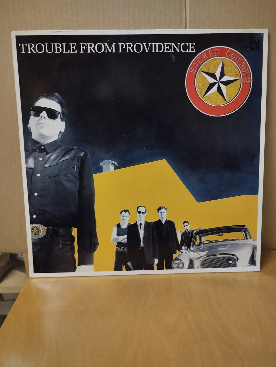 Discos de vinilo: SACRED COWBOYS ------ TROUBLE FROM PROVIDENCE