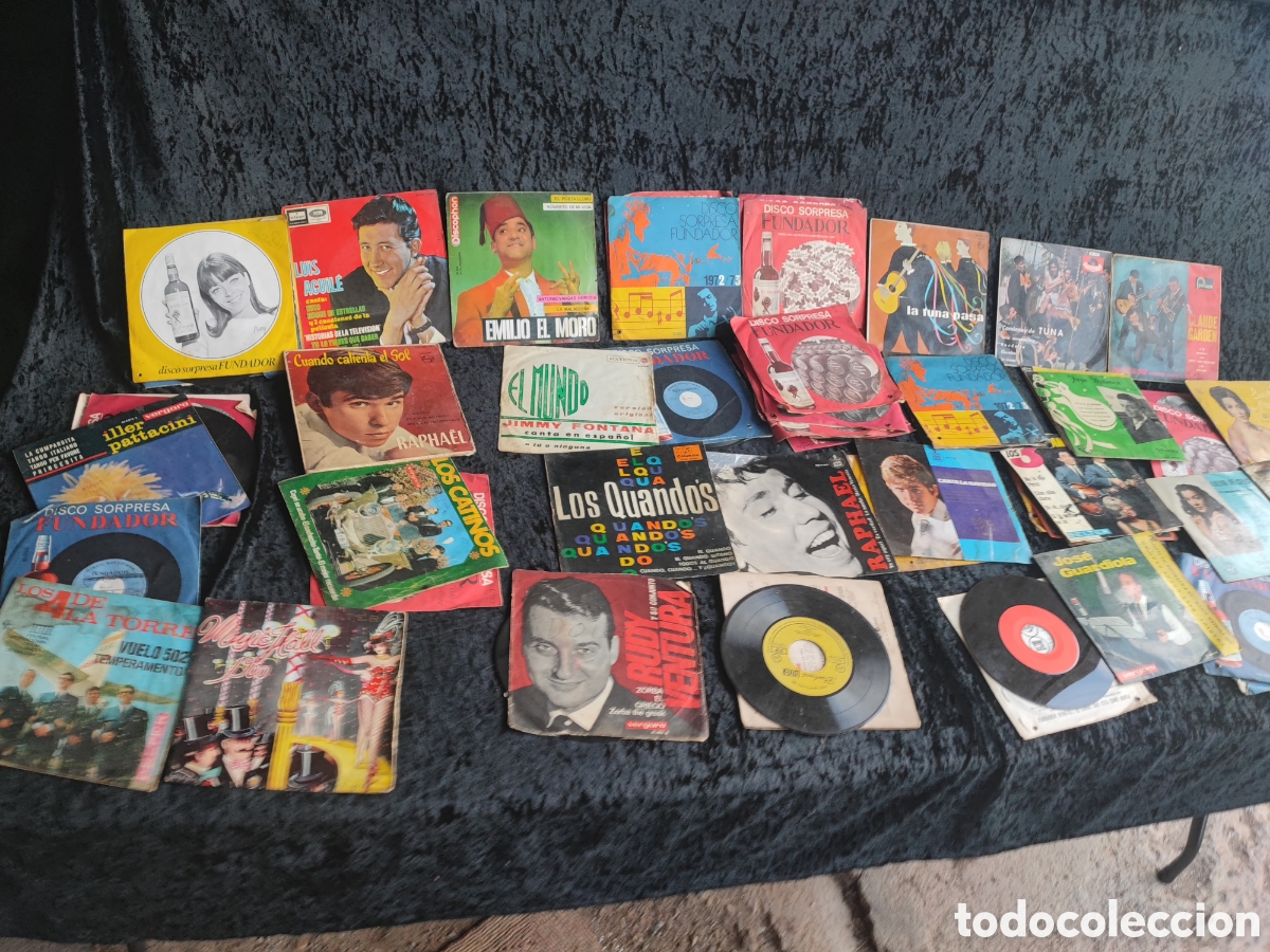 Discos de vinil: LOTE MAS 50 DISCOS DE VINILO DE 7 PULGADAS