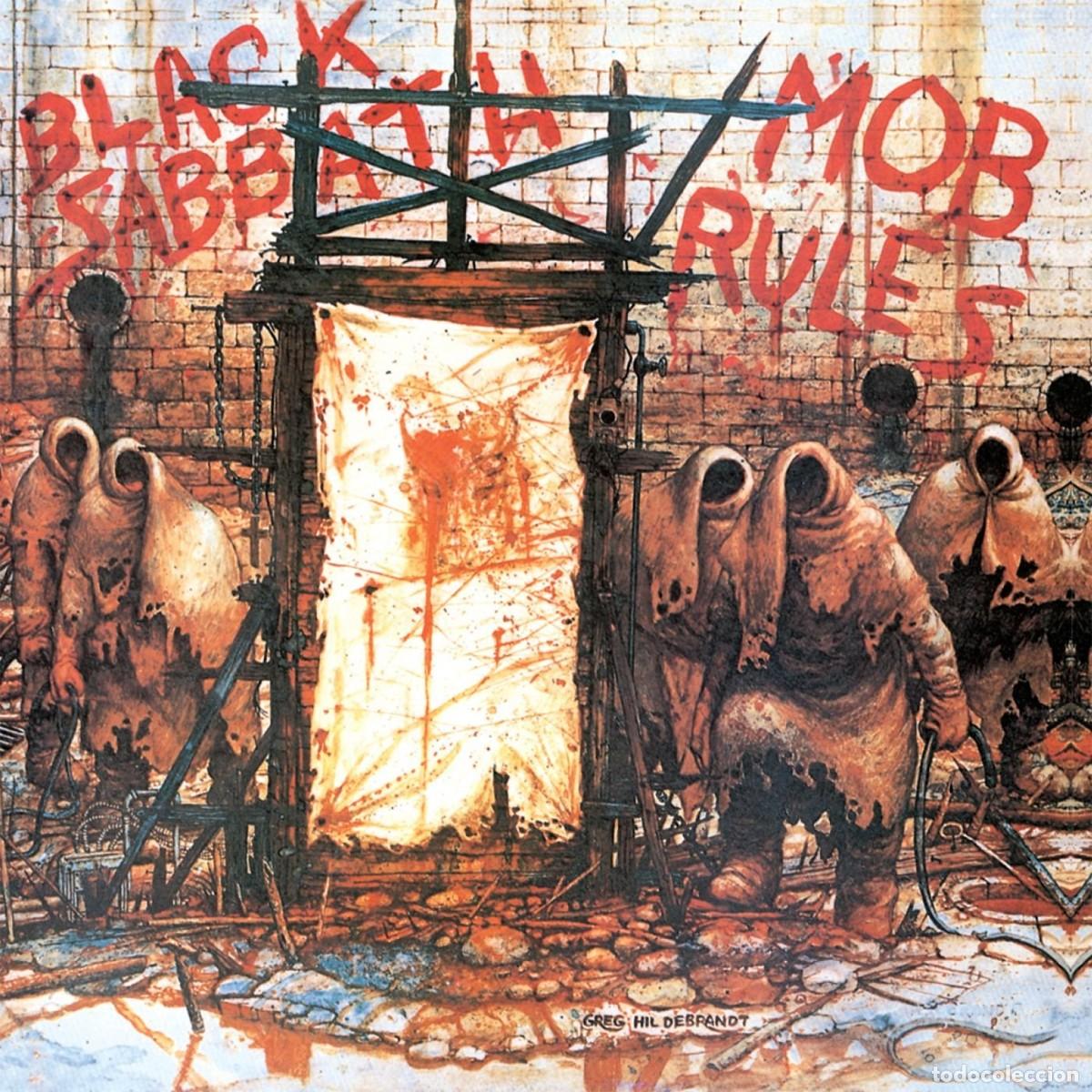 Discos de vinilo: 2LP BLACK SABBATH MOB RULES VINILO HARD ROCK STONER METAL