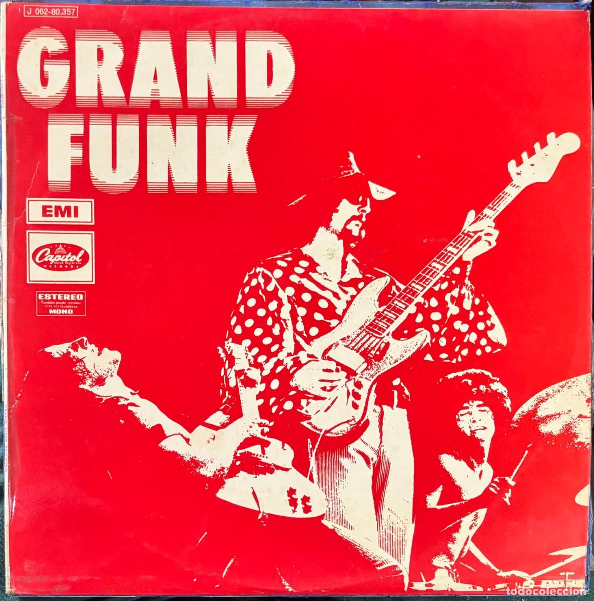 Discos de vinilo: LP GRAND FUNK. LP-GEXT-859