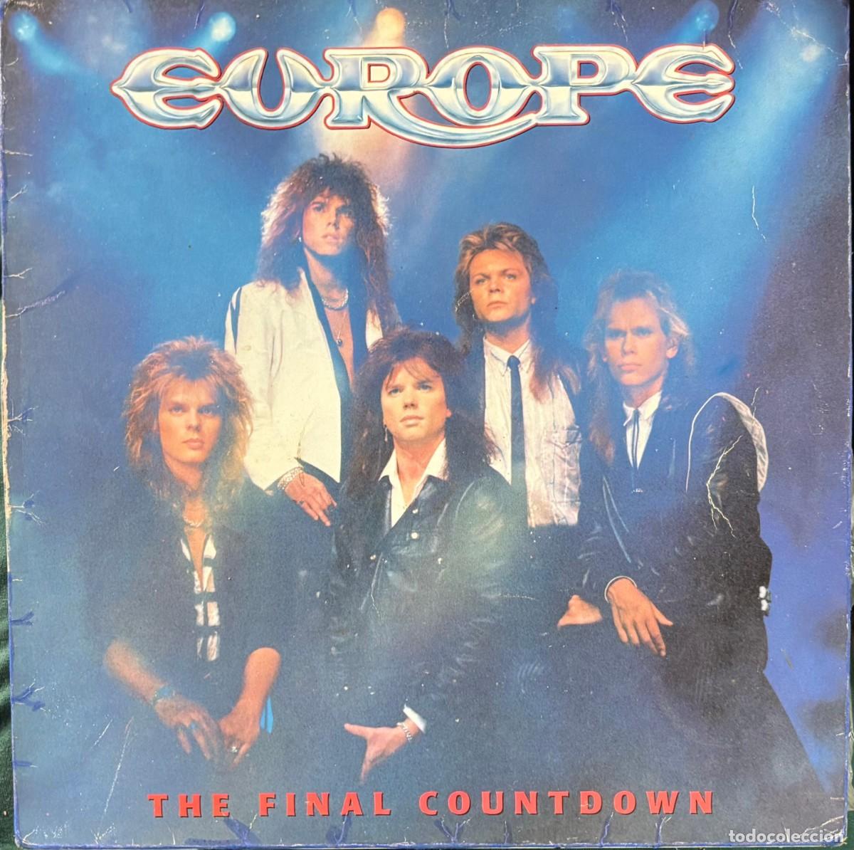 Discos de vinilo: LP EUROPE-THE FINAL COUNTDOWN. LP-GEXT-860