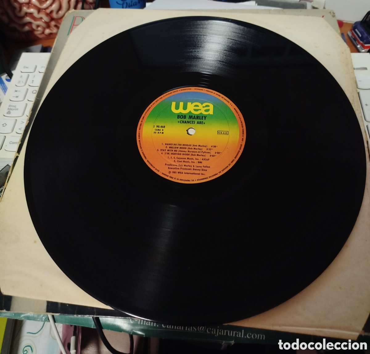 Discos de vinilo: Bob Marley - Chances are - Foto 3