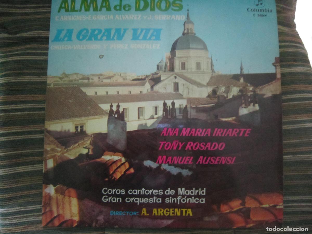 Discos de vinilo: LA GRAN VIA LP -ORQUESTA DE CAMARA DE MADRID - ATAULFO ARGENTA - COLUMBIA RECORDS 1959 - MONOAURAL -