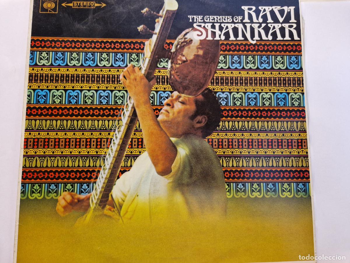 Discos de vinilo: SINGLE. TRES GENIUS OF RAVI SHANKAR.