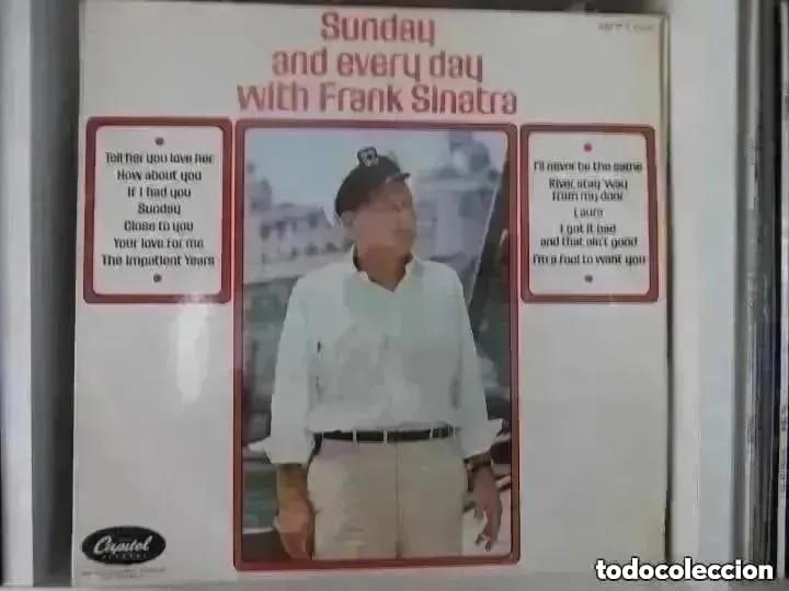 Discos de vinilo: FRANK SINATRA - SUNDAY AND EVERY DAY WITH FRANK SINATRA (LP) EDICION INGLESA