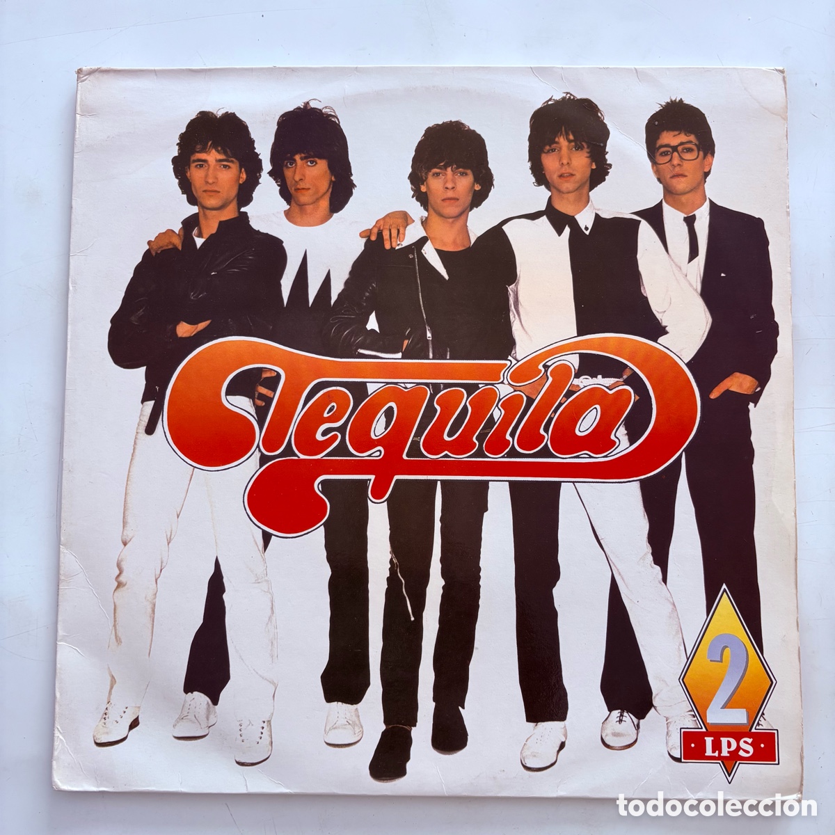 Discos de vinilo: doble lp tequila de 1990 - Foto 1