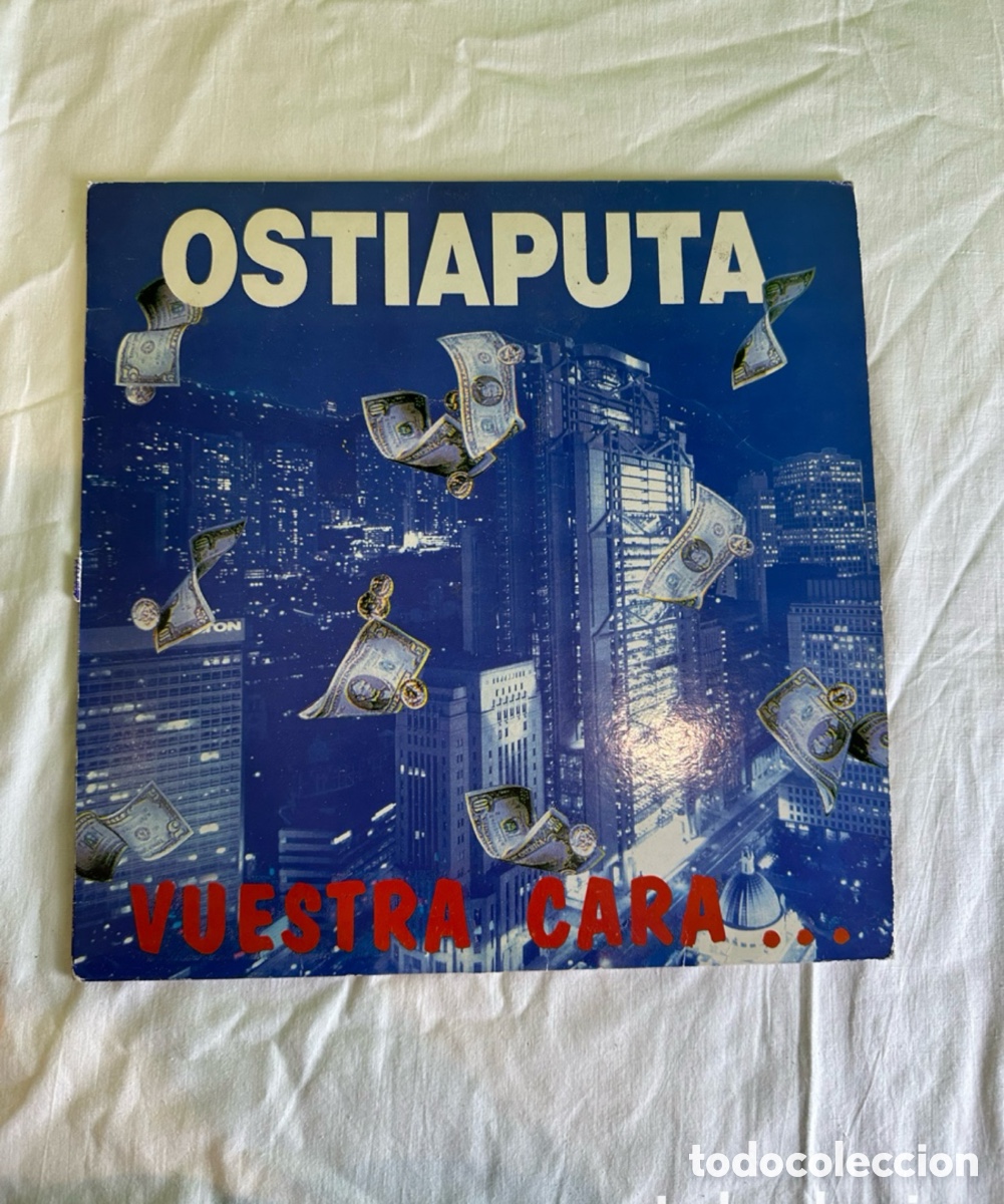 Discos de vinilo: OSTIAPUTA &ndash; VUESTRA CARA &ndash; LP VINILO PUNK ROCK