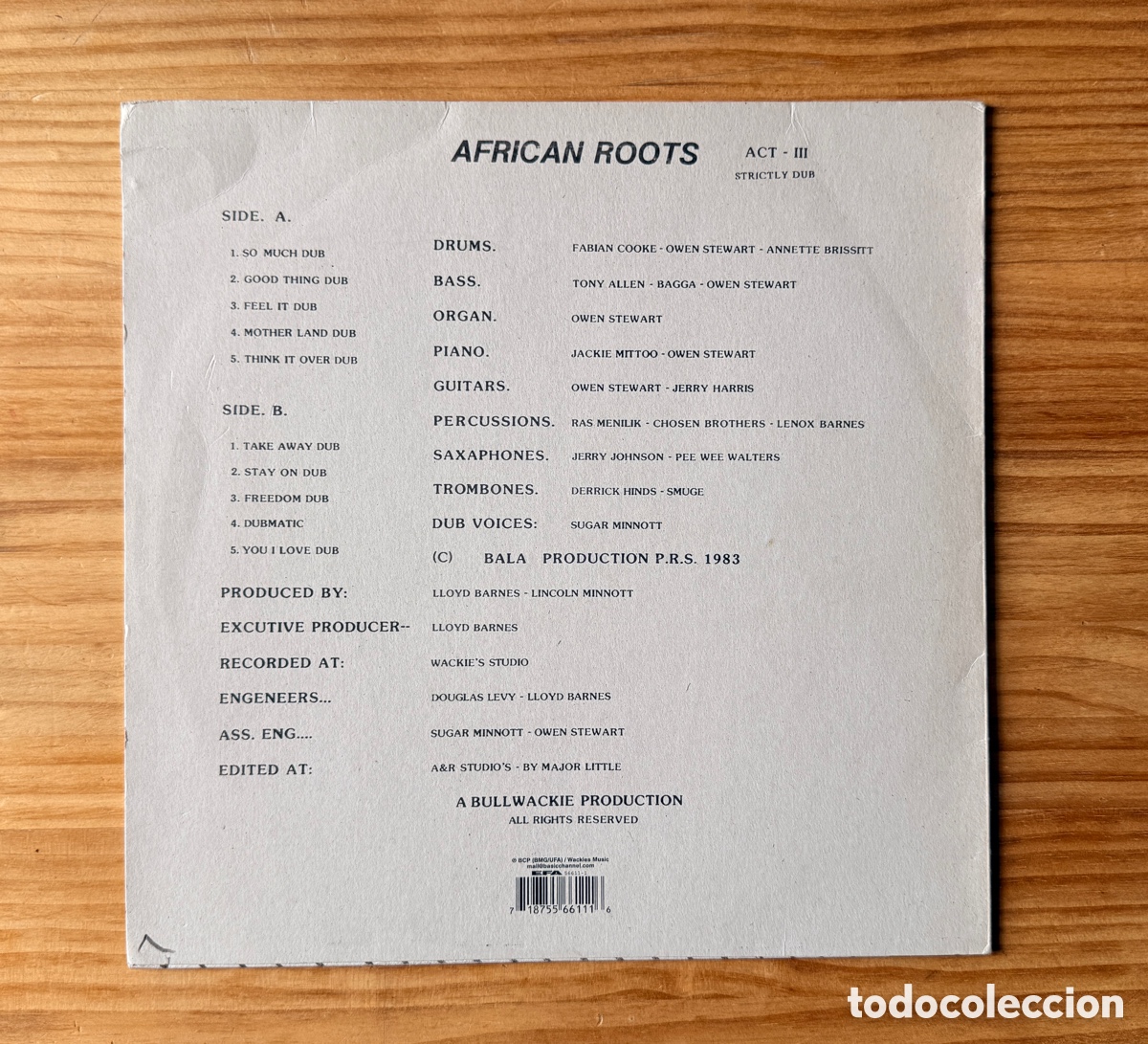 Discos de vinilo: African Roots Act 3 - Strictly Dubwise. Germany 2002 - Foto 2