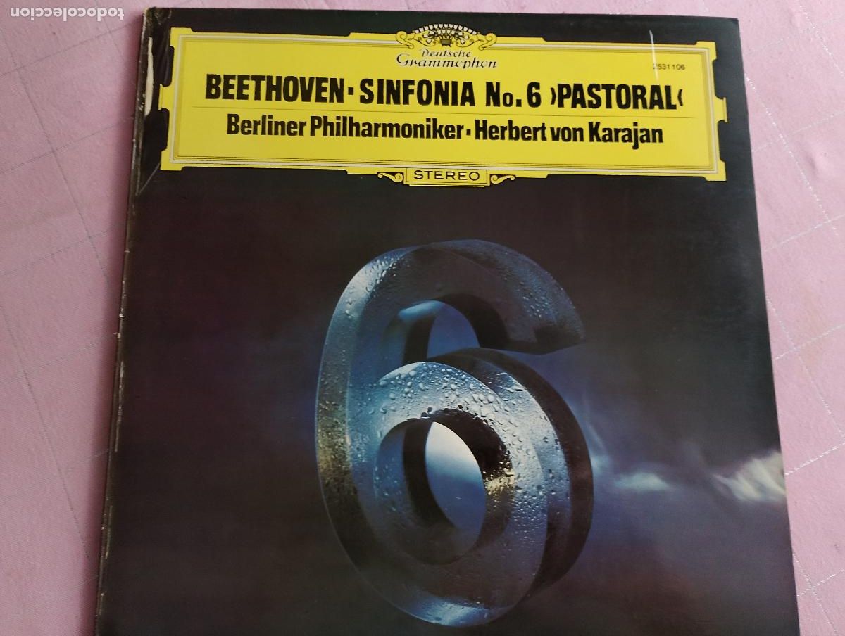 Discos de vinilo: Beethoven / Herbert von Karajan, Berliner Philharmoniker &ndash; Symphony No.6 &rdquo;Pastoral&rdquo;