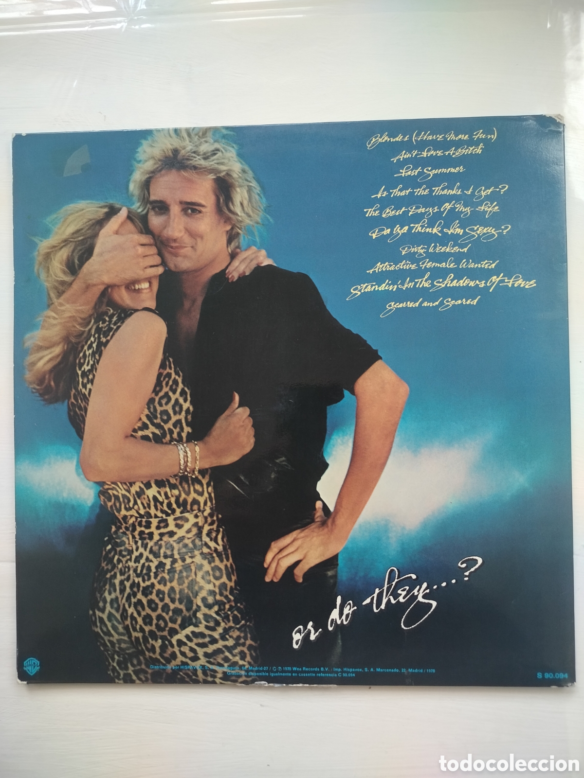 Discos de vinilo: Rod Stewart LP 1978. - Foto 2