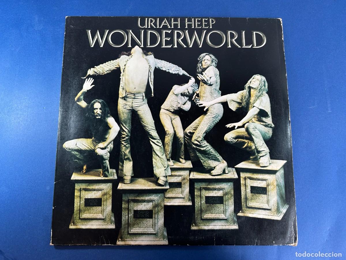 Discos de vinilo: URIAH HEEP - WONDERWORLD - LP SPAIN 1974