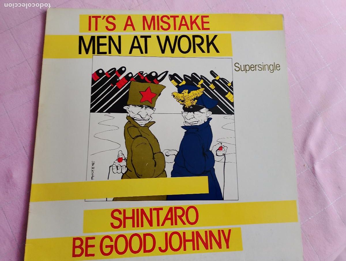 Discos de vinilo: Men At Work &ndash; Its A Mistake, 1983 - Foto 2