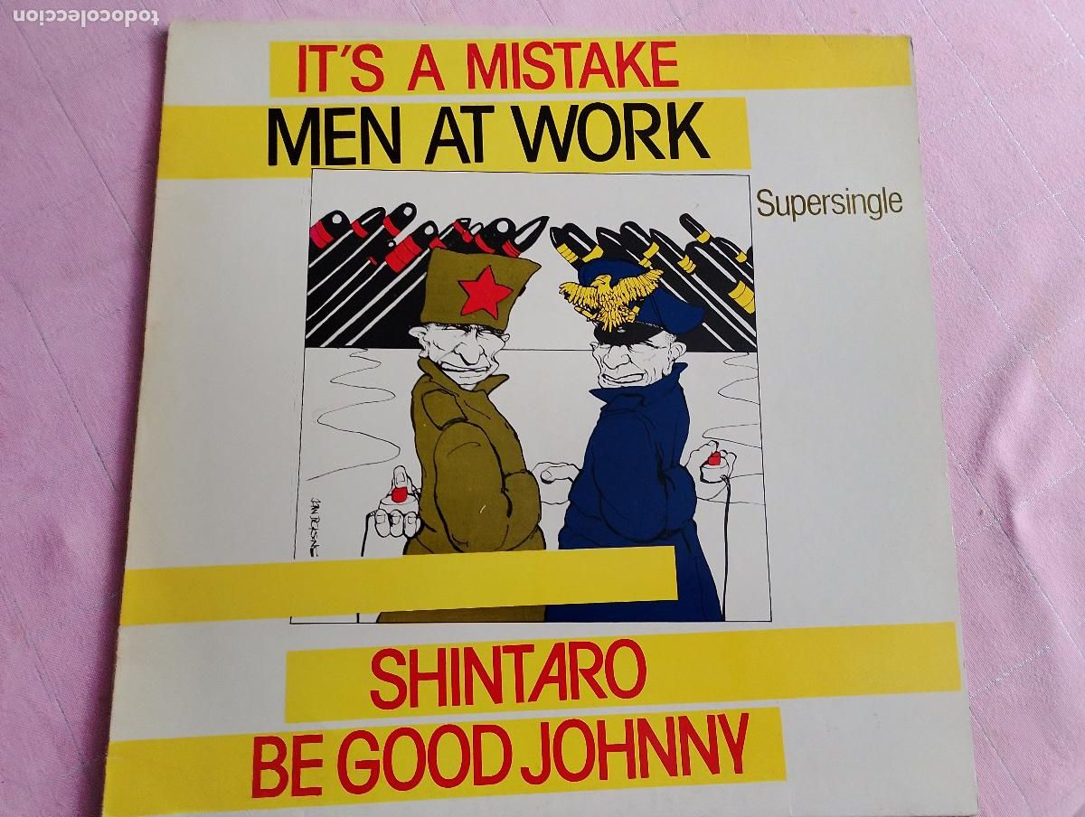 Discos de vinilo: Men At Work &ndash; Its A Mistake, 1983 - Foto 1