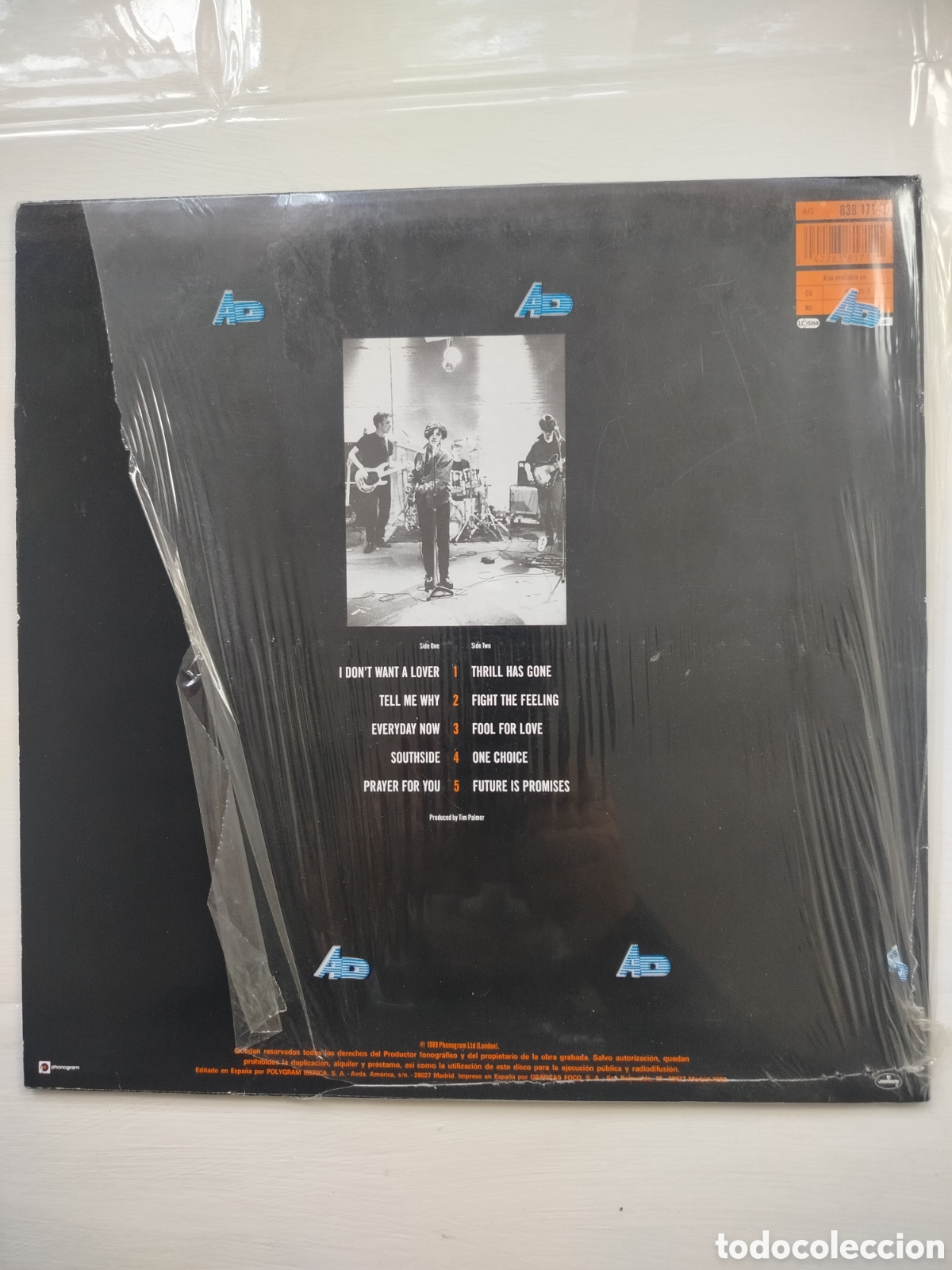 Discos de vinilo: Texas LP Southside 1989 - Foto 2