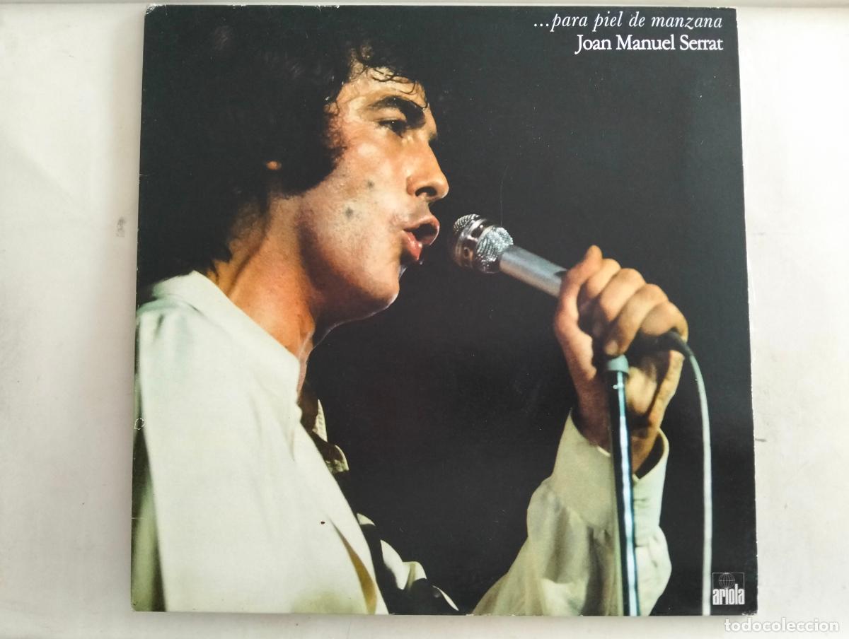 Discos de vinilo: JOAN MANUEL SERRAT, DISCO LP PARA PIEL DE MANZANA, EDITADO ARIOLA, A&Ntilde;O 1975