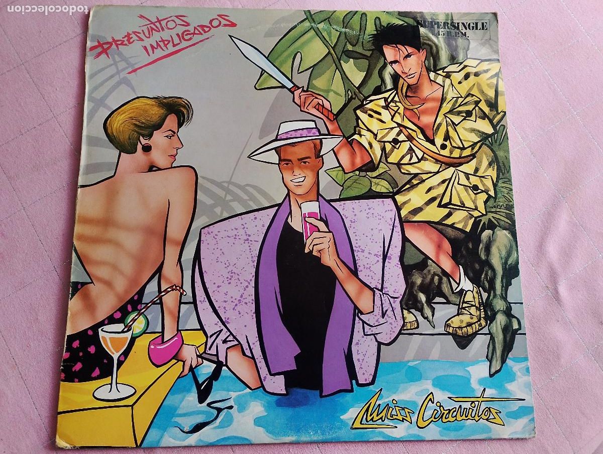 Discos de vinilo: Presuntos Implicados &ndash; Miss Circuitos, 1984