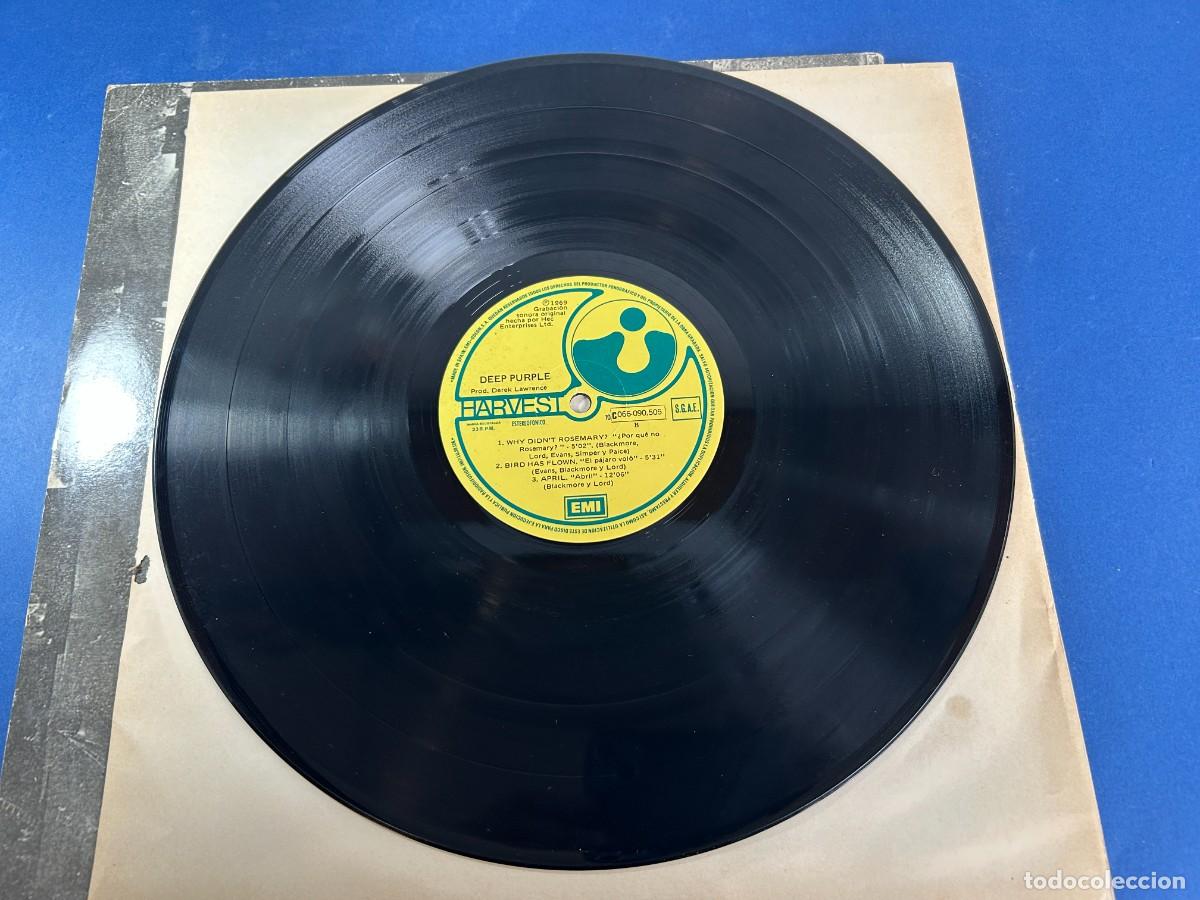 Discos de vinilo: DEEP PURPLE - Deep Purple - LP SPAIN 1981 GATEFOLD - Foto 5
