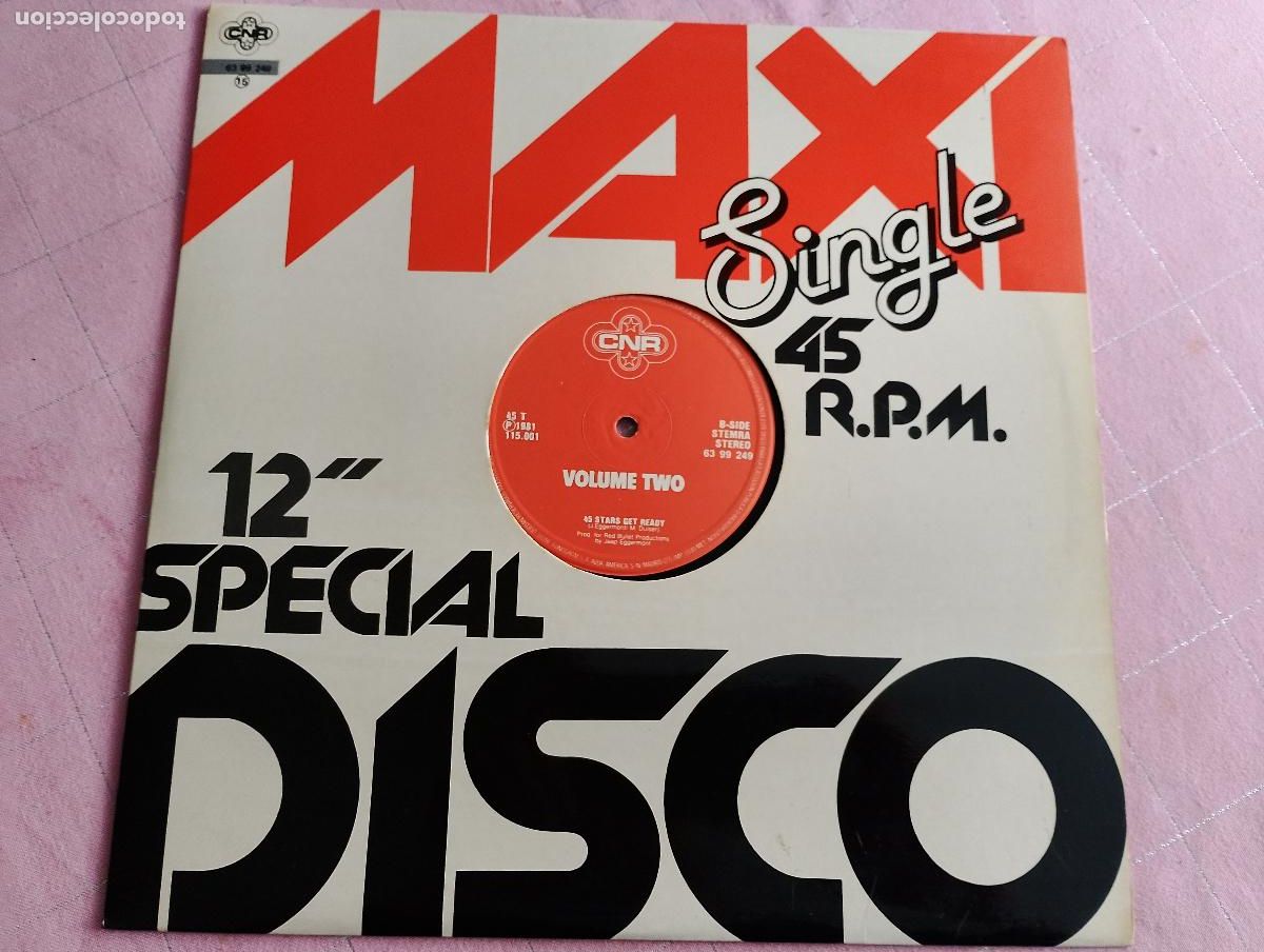 Discos de vinilo: 45 stars get ready, volume two, 1981 ed espa&ntilde;ola