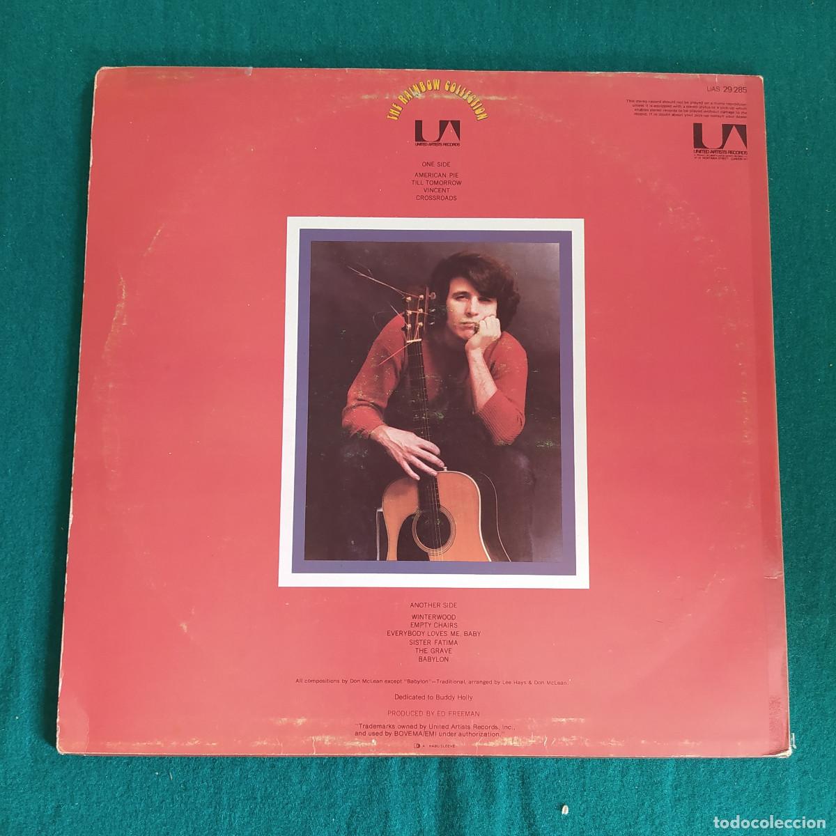 Discos de vinilo: Don McLean &ndash; American Pie - Foto 2