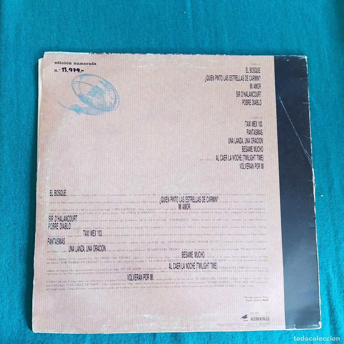 Discos de vinilo: Duncan Dhu &ndash; Grabaciones Olvidadas - Foto 2