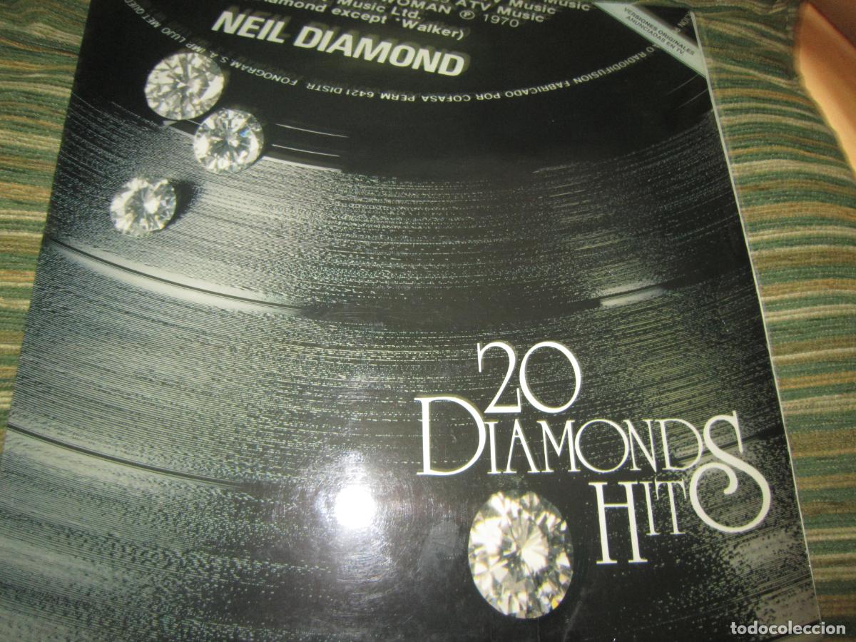 Discos de vinilo: NEIL DIAMOND - 20 DIAMONDS HITS LP - ORIGINAL ESPA&Ntilde;OL - MCA RECORDS 1979 - STEREO -