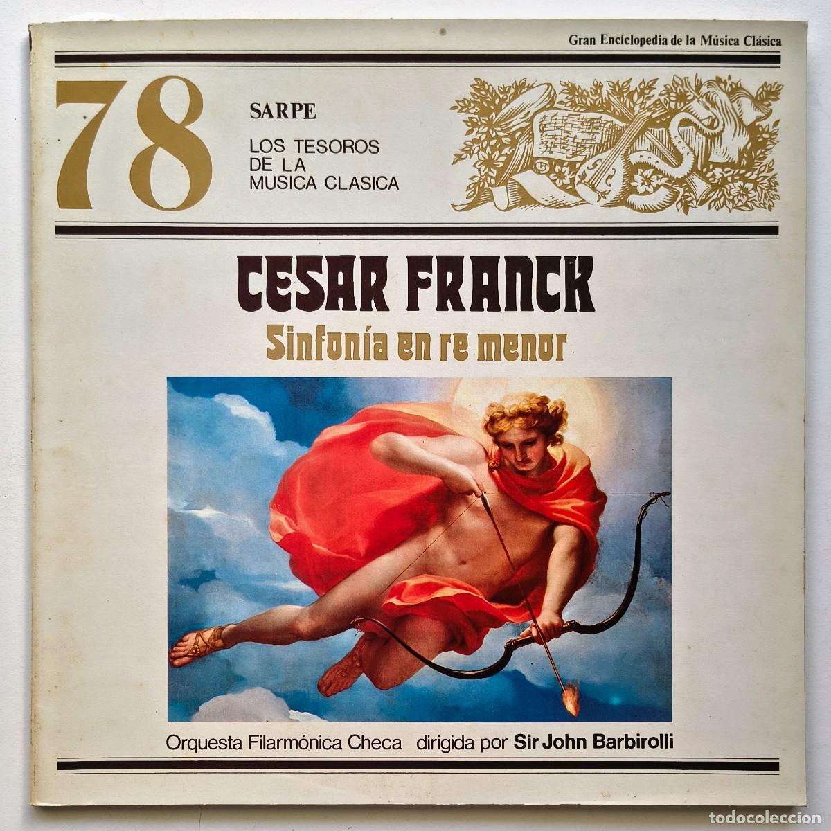 Discos de vinilo: Cesar Franck - Los Tesoros de la musica clasica - 78