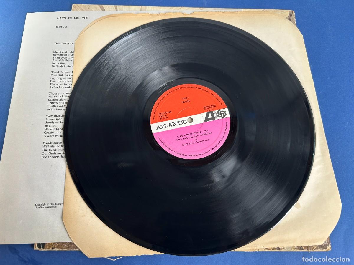 Discos de vinilo: YES - RELAYER - SPAIN 1975 GATEFOLD - Foto 4