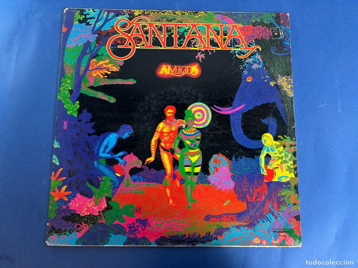 Discos de vinilo: SANTANA - AMIGOS - SPAIN 1976 - Foto 1