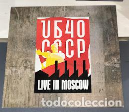 Discos de vinilo: UB40 &lrm;- CCCP - Live In Moscow - LP DEP International &lrm;ref. T-208 427. Ed. espa&ntilde;ola 1987.
