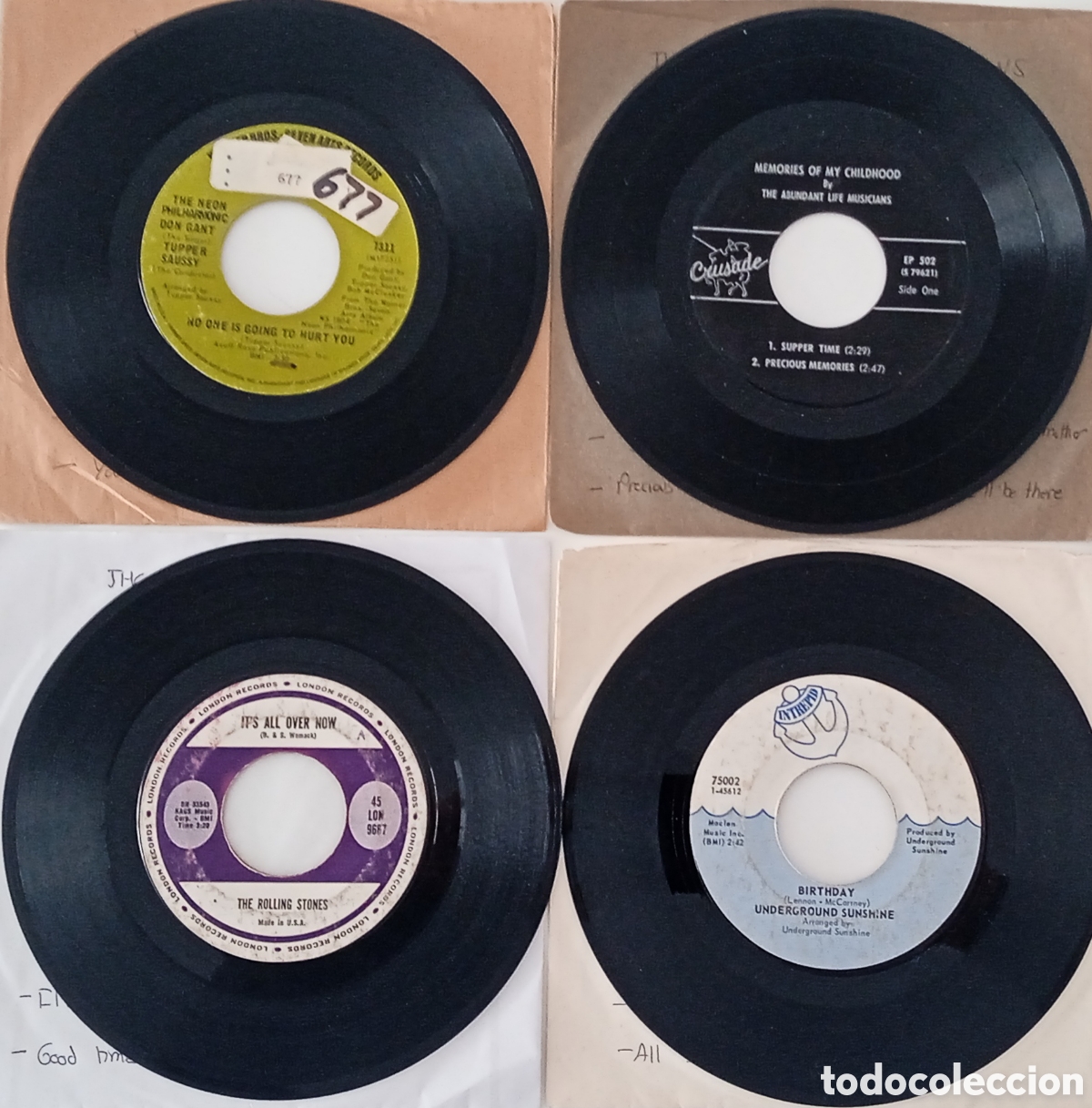 Discos de vinilo: Lote de singles y EPs a&ntilde;os 60 (II) - Foto 2