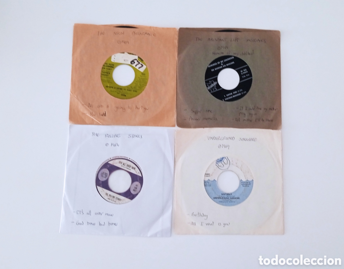 Discos de vinilo: Lote de singles y EPs a&ntilde;os 60 (II)